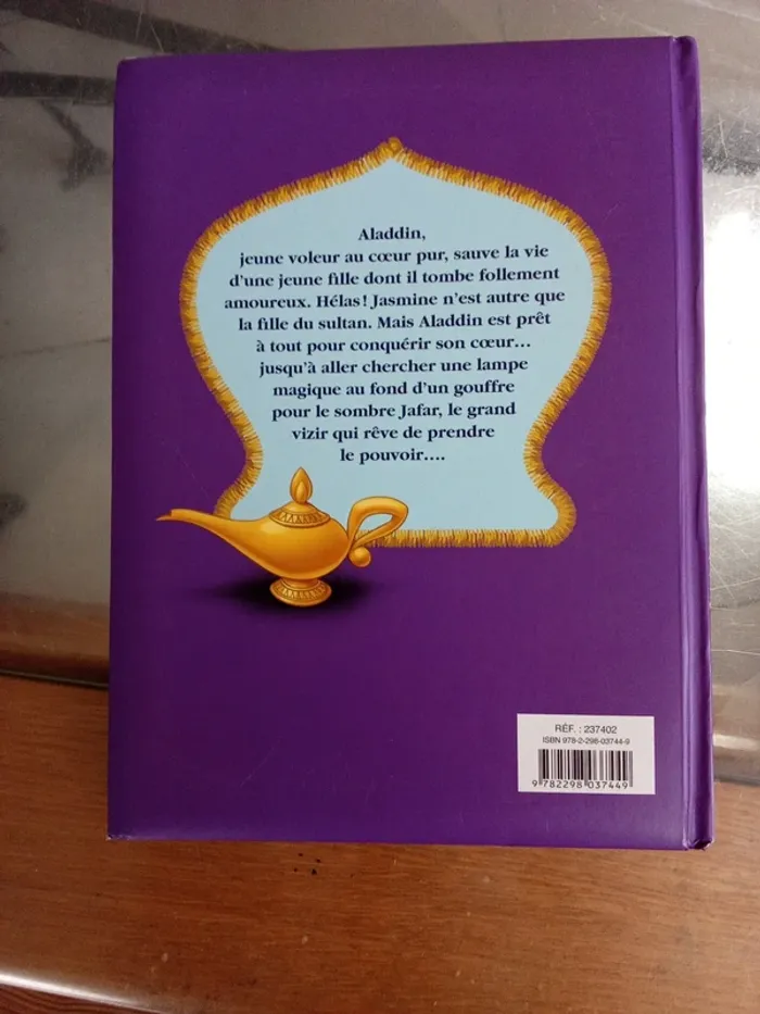 Livre Disney Aladdin - photo numéro 2