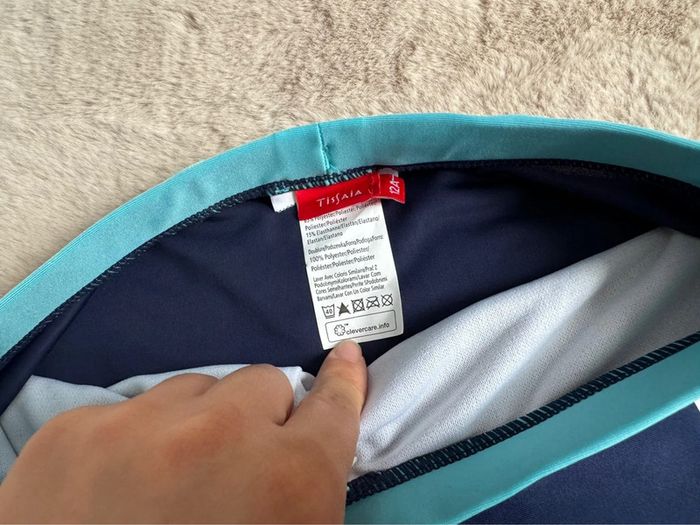 Bas short maillot de bain piscine tissaia 12 ans - photo numéro 2