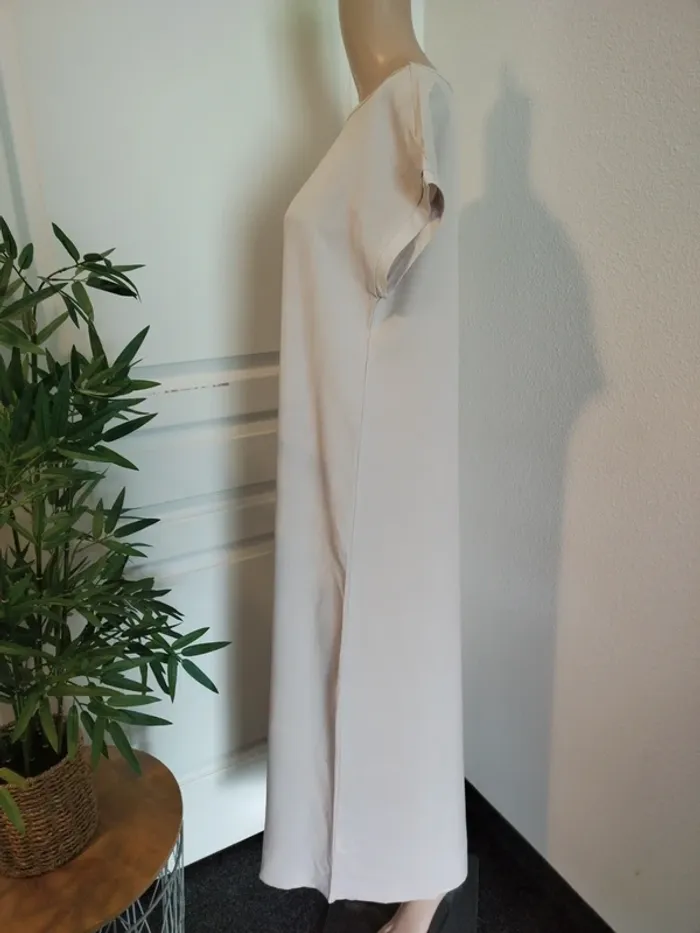 Robe longue Shein couleur crème/beige - photo numéro 2