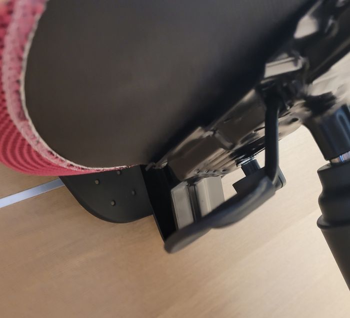 Topstar chaise bureau Nic coeur rougeturquoise - photo numéro 4