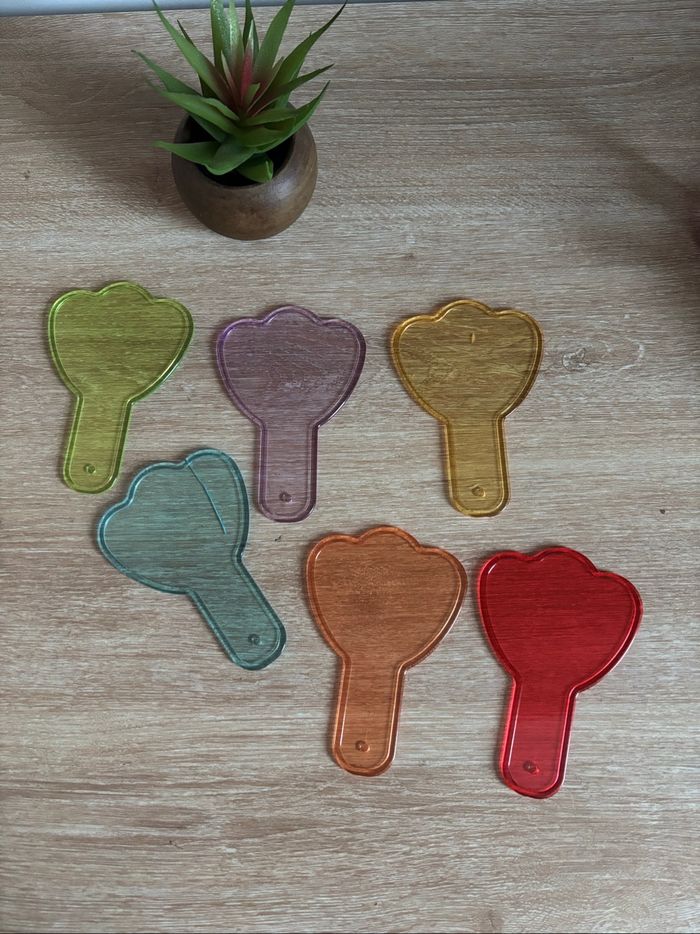 6 palettes  de couleur oh m’y baby jeu enfant éveil