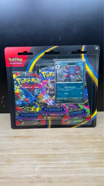 Pokémon tripack ME02 Flammes fantasmagoriques