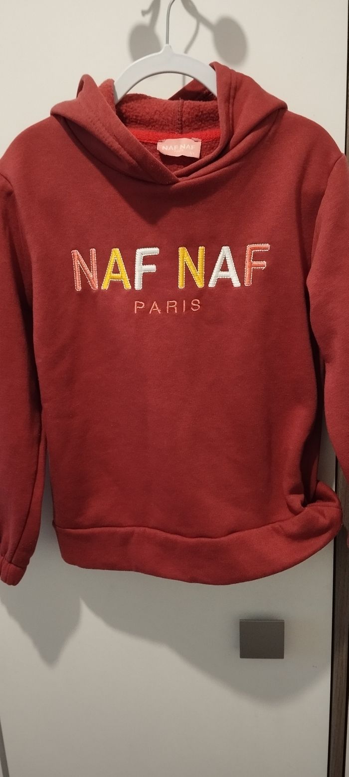 Pull Sweat Naf Naf fille 6 ans - photo numéro 10