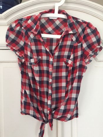Chemise à carreaux Promod
