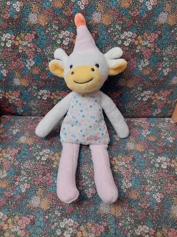 #4 Peluche doudou vache à pois Dodie