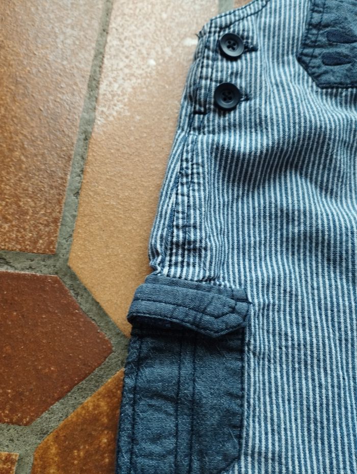 Salopette rayée - photo numéro 3