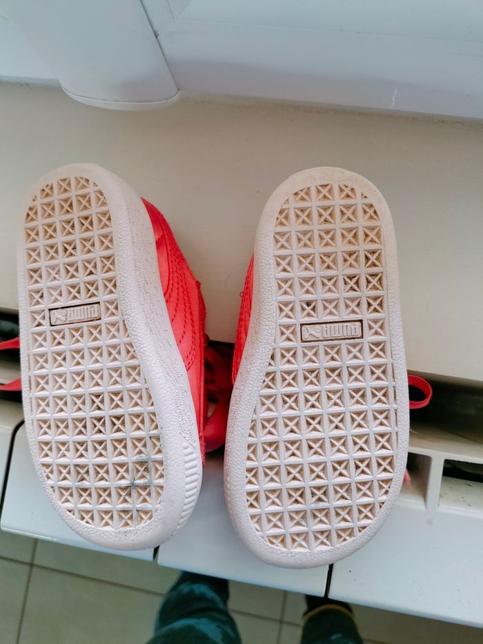 Baskets Puma roses - photo numéro 2