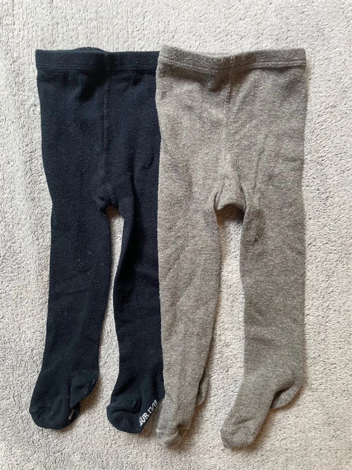 Lot de 2 collants, pointure 17/19