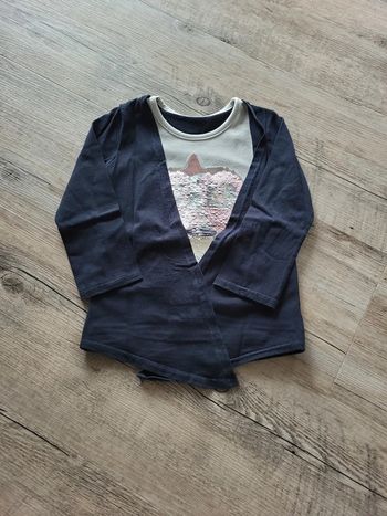 T-shirt ML fille 4 ans