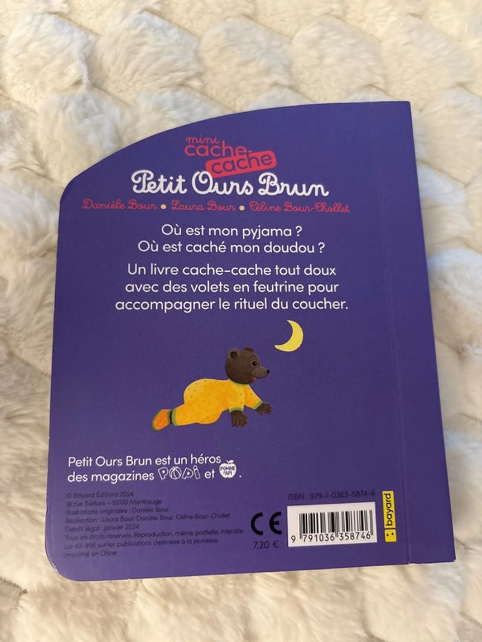 Livre bonne nuit petit ours brun - photo numéro 2