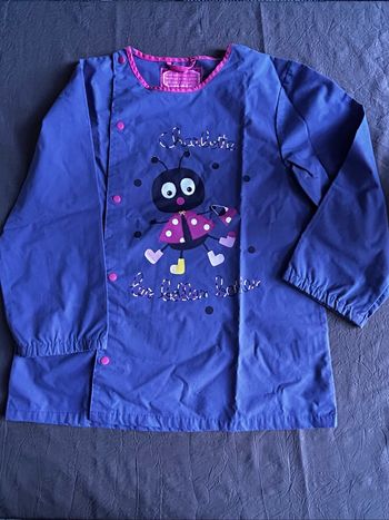 Tablier d’école et bricolage enfant fille
