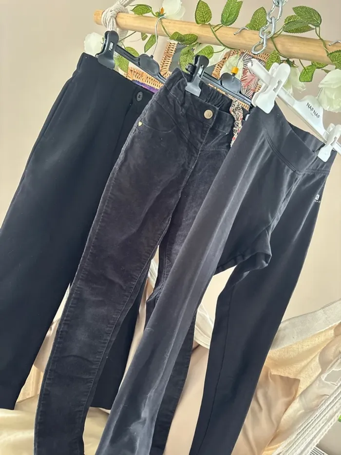 Lot pantalons fille 8 ans
