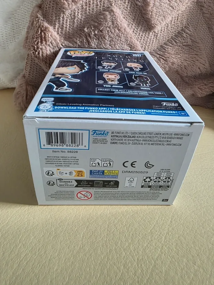 Figurine Funko Pop! Supreme Ed Limitee - Solo Leveling - Sun Jinwoo 9500 exemplaires - photo numéro 6
