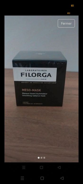 Filorga méso mask