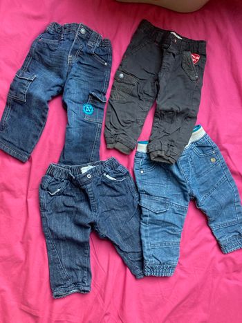 4 pantalons 6mois