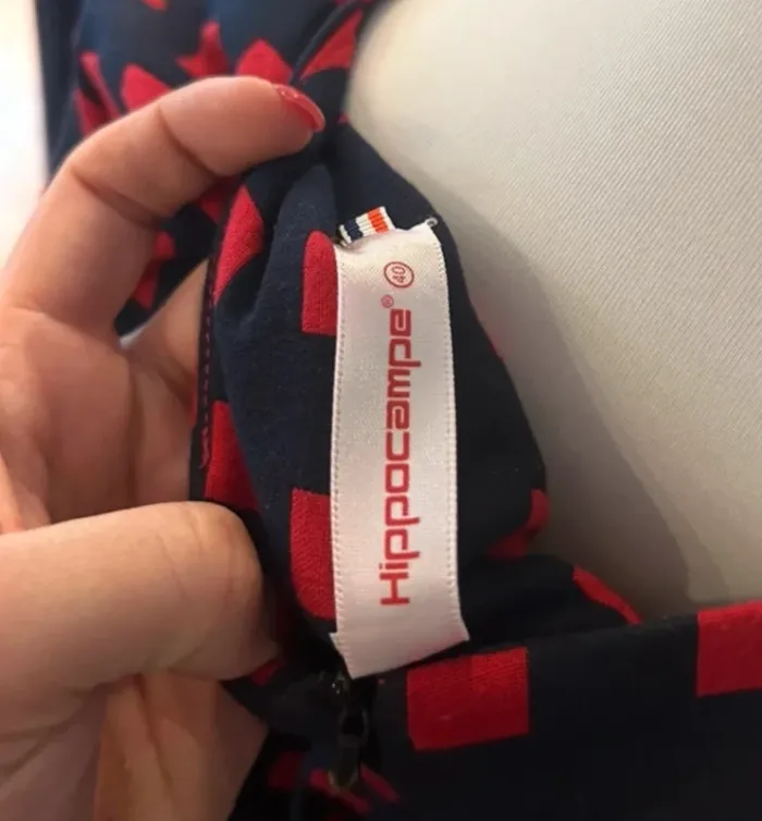 Hippocampe, robe imprimée, femme, taille 40 - photo numéro 4