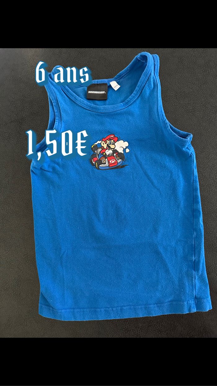 Débardeur mario kart