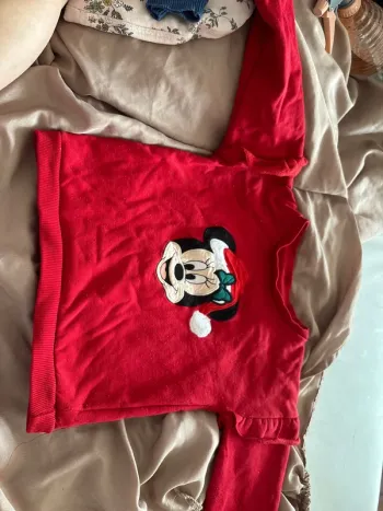 Pull Minnie de Noël 24/36 mois