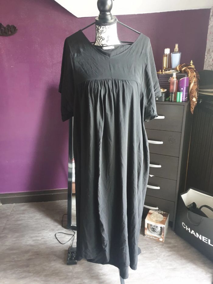 Robe noire grande taille 💚 - photo numéro 4