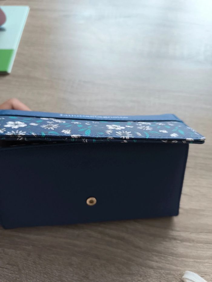 Portefeuille lulu castagnette fleuri - photo numéro 4