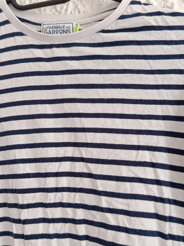 Tee-shirt marinière - photo numéro 2
