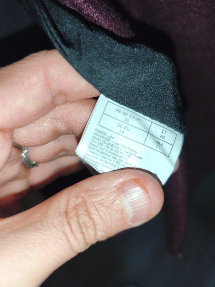 Manteau bordeaux Pimkie - photo numéro 4