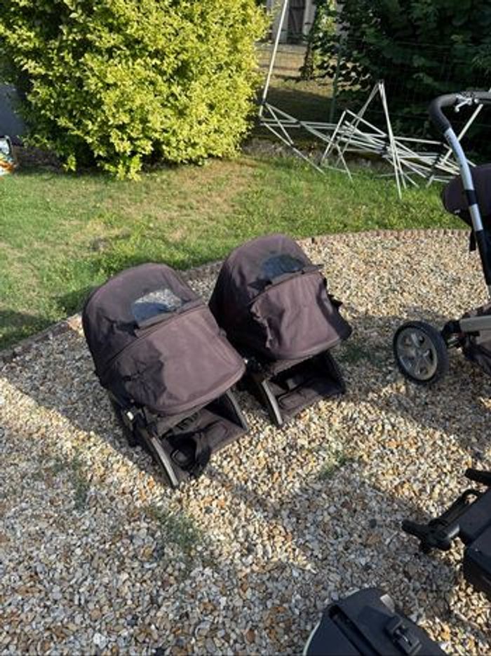Poussette double + isofix - photo numéro 6