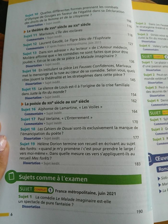 Annales français du bac 2024 - photo numéro 6