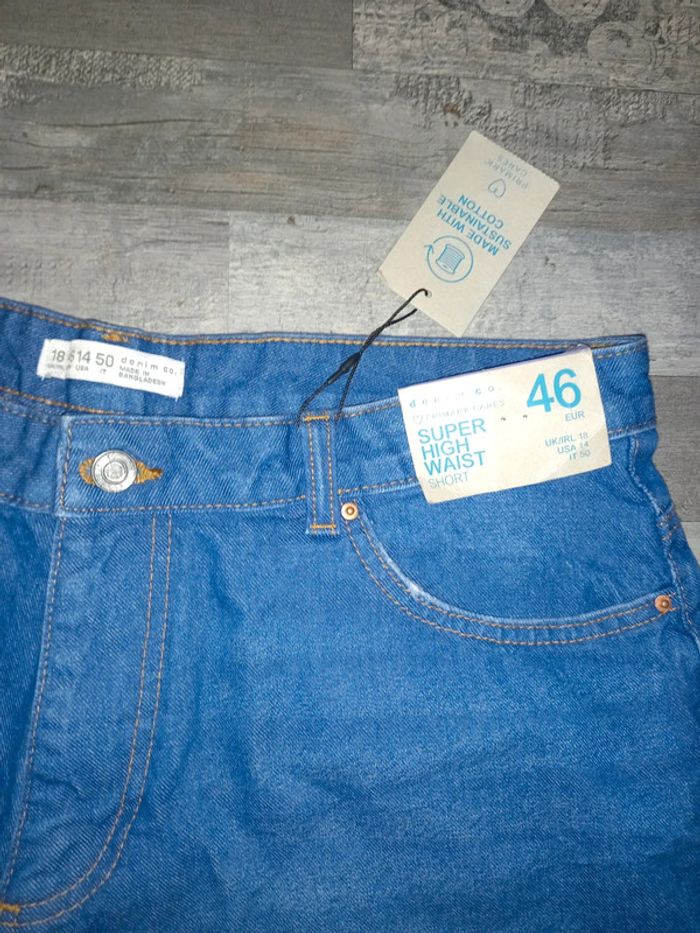 Short jean grande taille - photo numéro 3