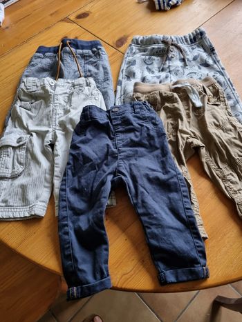 Lot de pantalons
