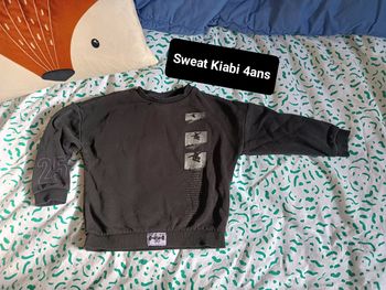 Sweat garçon 4ans Kiabi 