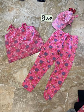 Ensemble sergent major 7-8 ans