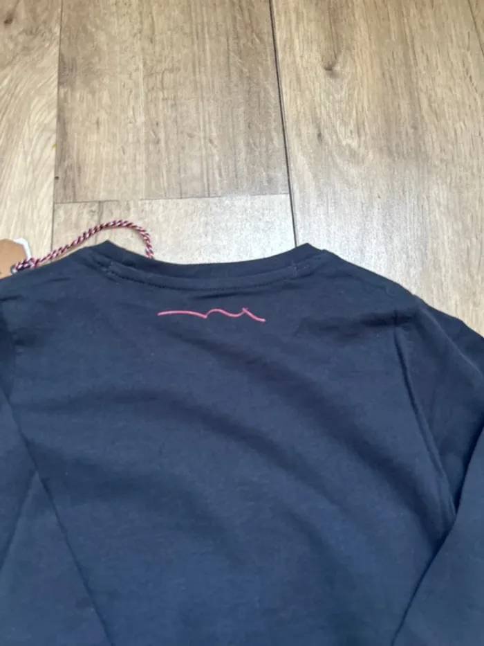 T-shirt manches longues navy dark Teddy smith 6ans - photo numéro 4