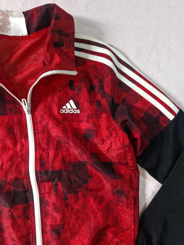 Veste zippé enfant mixte  , garçon  / fille  , Adidas  , taille 11 - 12 ans - photo numéro 2