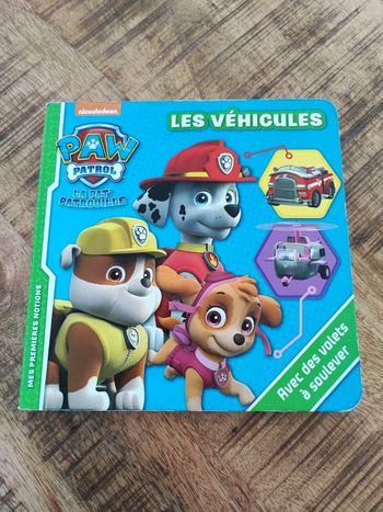Livre animé pat patrouille