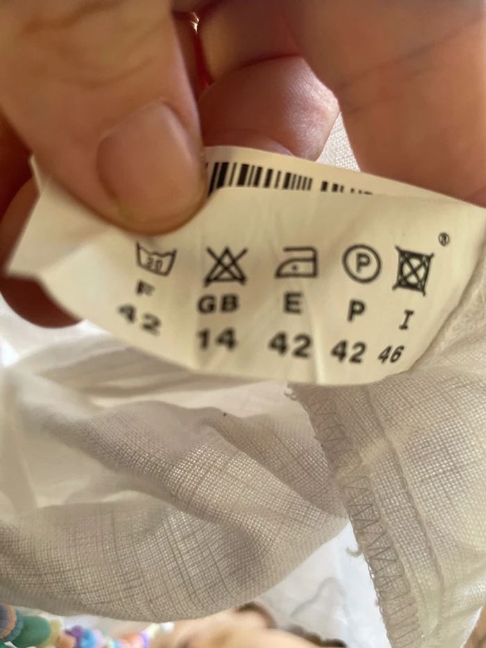 Autre pantalon Tex blanc taille 42 - photo numéro 5