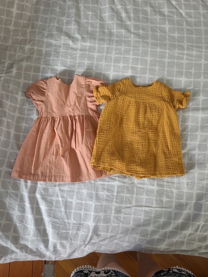 Lot robes 12 mois kiabi