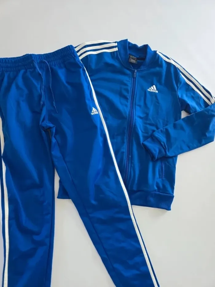 Ensemble jogging adidas bleu - photo numéro 2