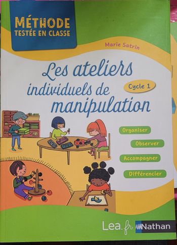 Ateliers individuels de manipulation Nathan Lea cycle 1