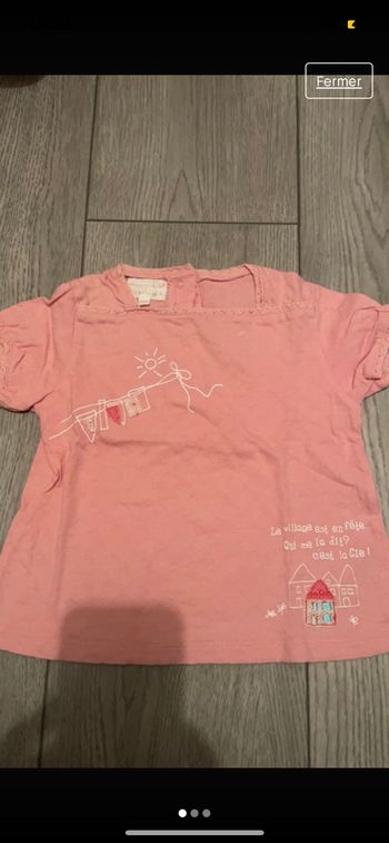 tee-shirt 18 mois