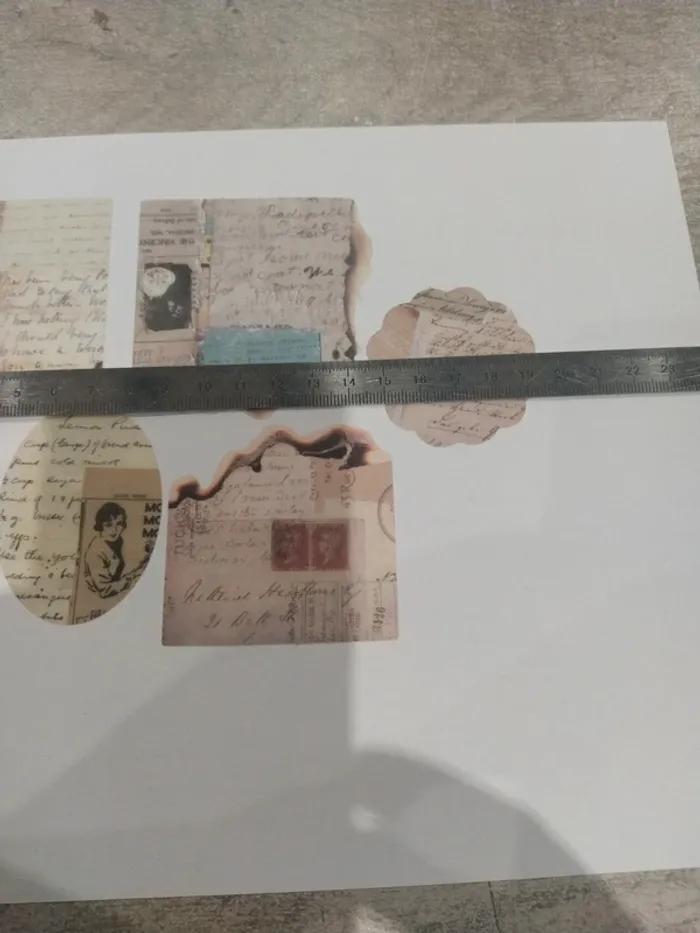 Lot d'autocollants vieux courrier (lot B) - photo numéro 5