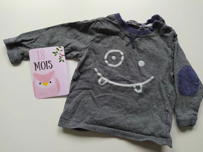 Tee-shirt manches longues taille 18 mois