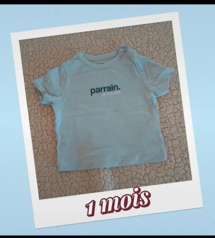 Tee-shirt [parrain je t'aime ]