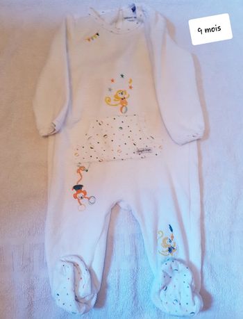 Pyjama sergent major 9 mois