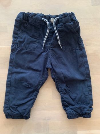 Pantalon bleu marine 9 mois