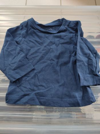 T-shirt manches longues 3 mois
