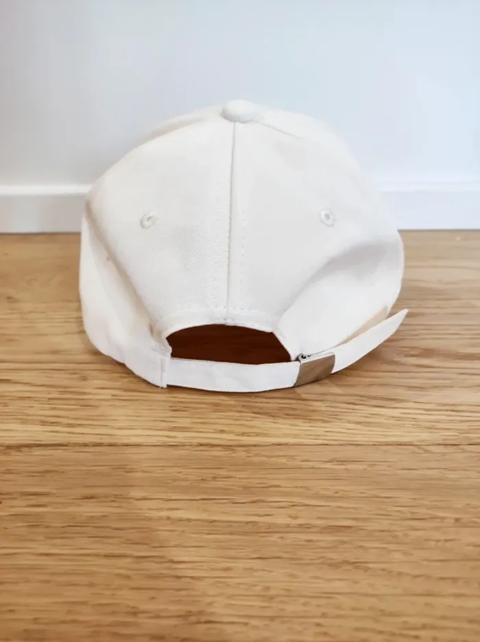 Casquette beige écru "beach" - Neuve - T.57 - photo numéro 3