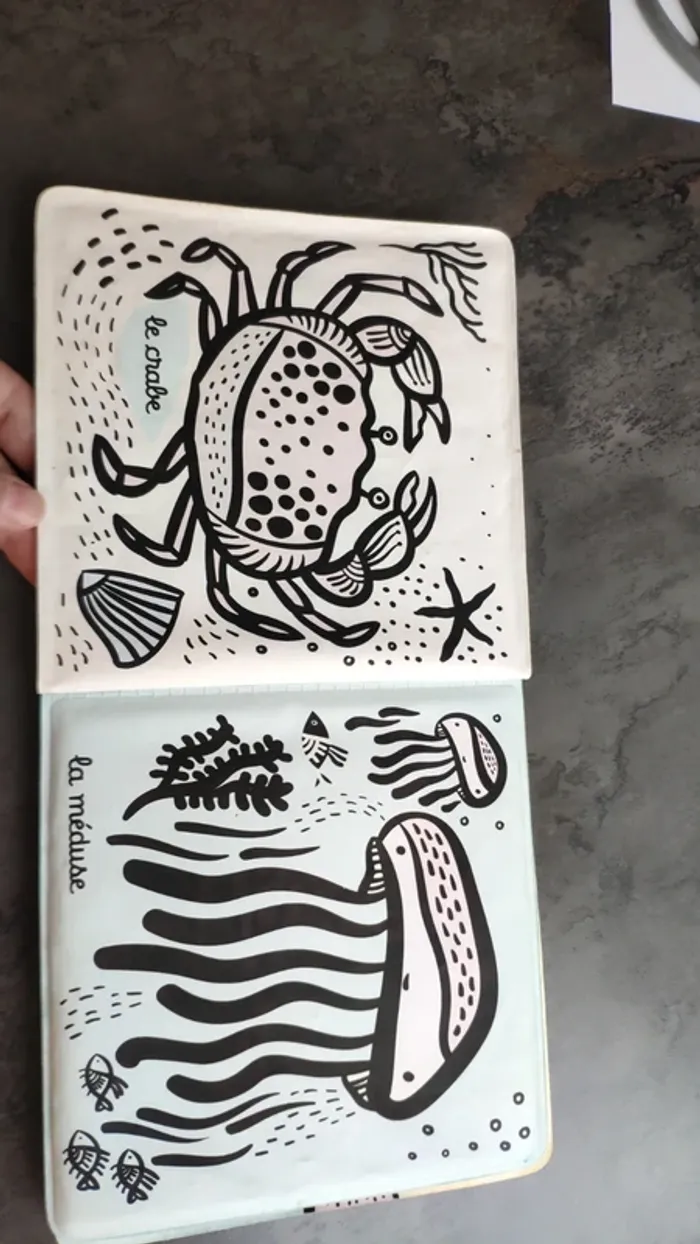 Livre de bain petite tortue et ses amis - photo numéro 5