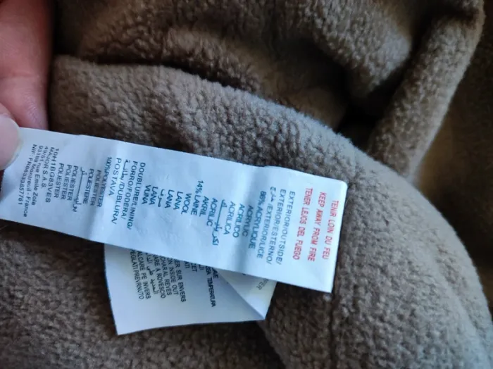 Veste avec zip 6 mois - photo numéro 4