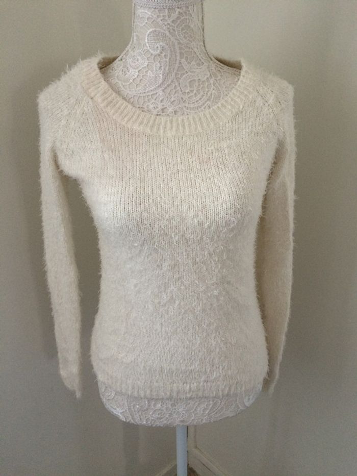 Pull blanc neuf stradivarius taille S